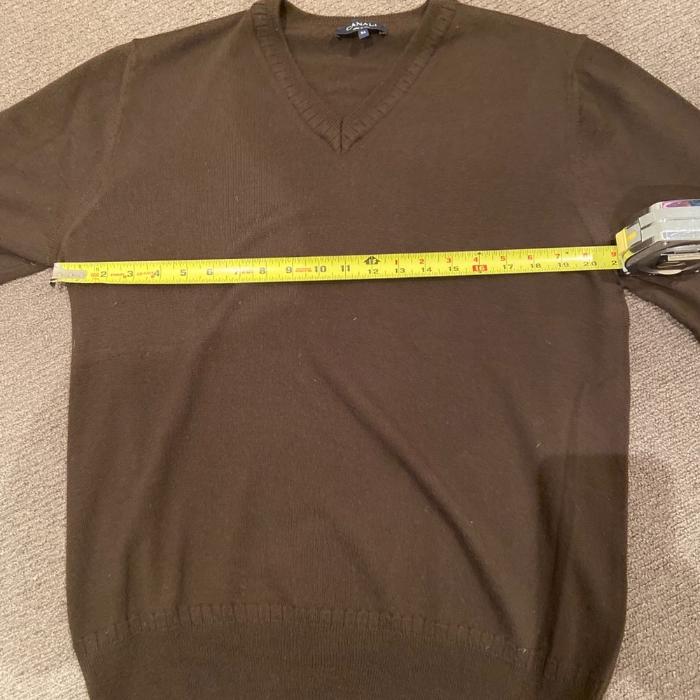 Canali wool v neck sweater - Picture 5 of 5